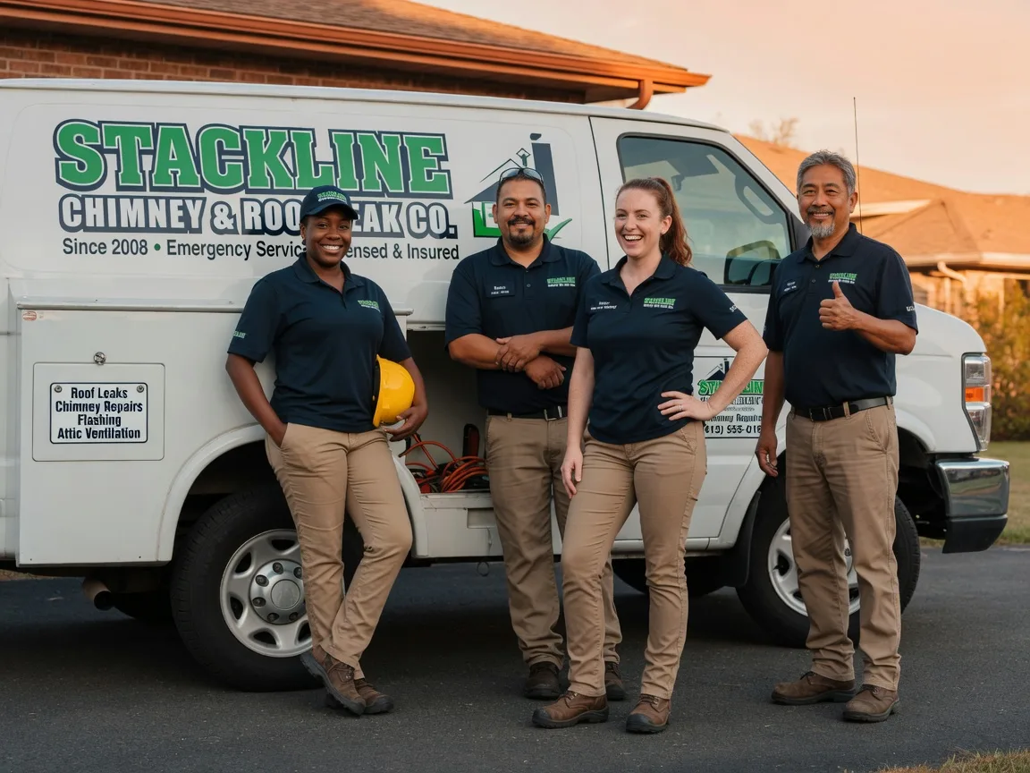 Chimney flashing repair company in Lakeside, NE
